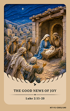 Last Little Flame Bible Card