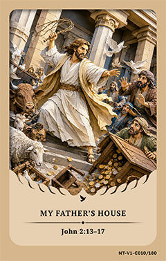 Last Little Flame Bible Card