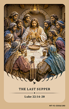 Last Little Flame Bible Card